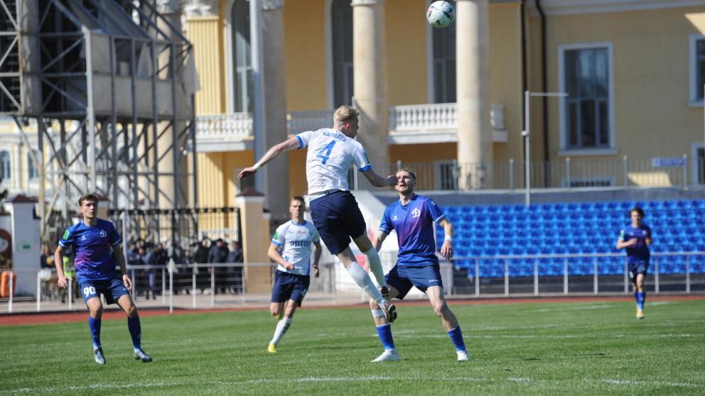 Футболисты ставропольского «Динамо» прервали свою победную серию