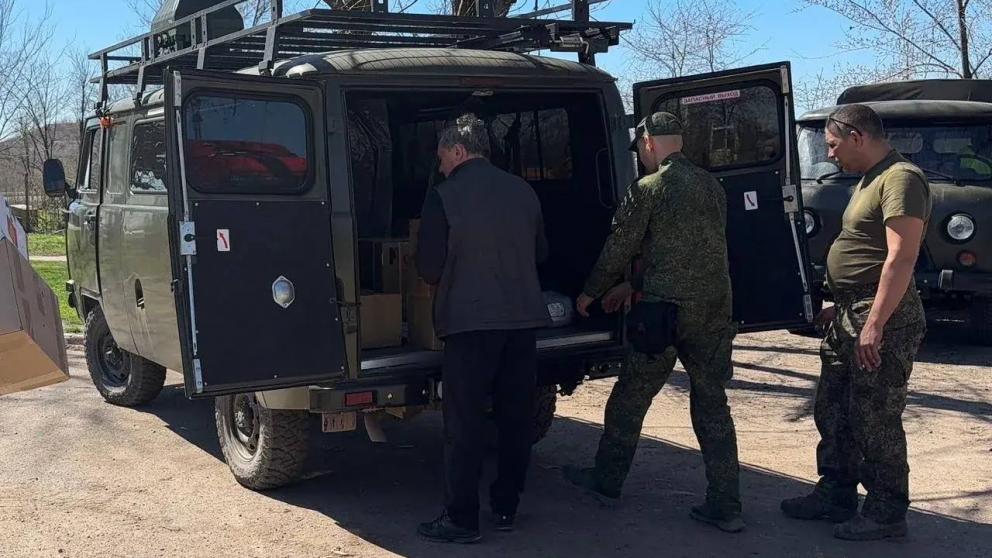 Из Пятигорска в зону СВО отправился очередной полезный груз