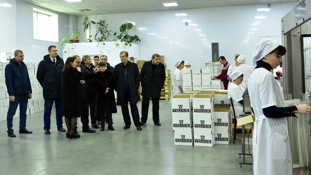 В Будённовске побывал министр сельского хозяйства Ставрополья Владимир Ситников