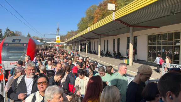 Более миллиона человек в 2023 году приехали в Кисловодск на поезде