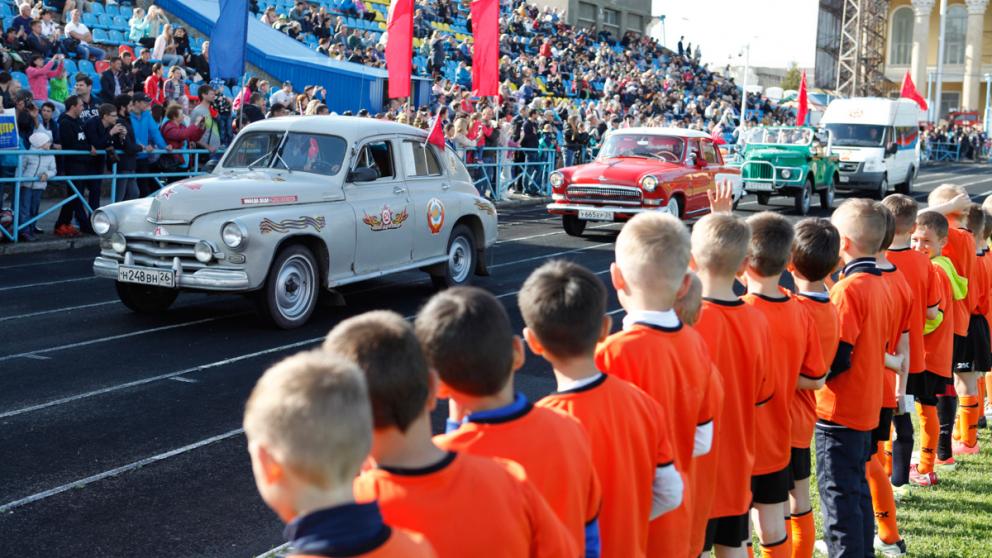 В Ставрополе завершился краевой автопробег «Эх, путь-дорожка, фронтовая…»