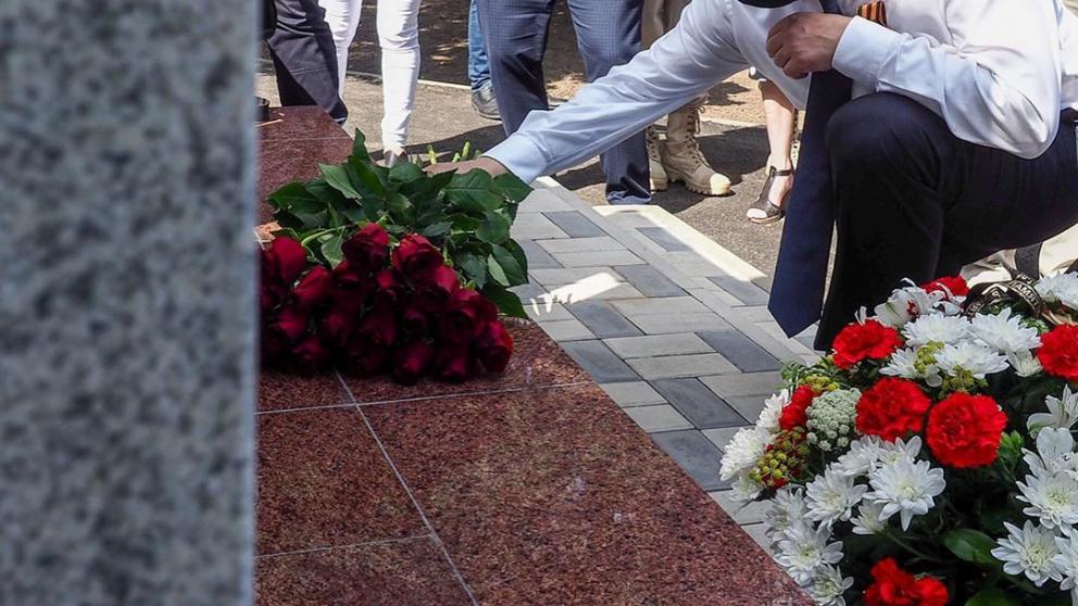 Владимир Владимиров рассказал о новом мемориале в Новоалександровске