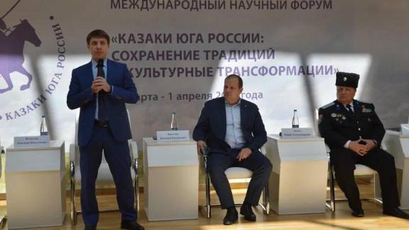 Казачий компонент может стать инструментом по противодействию фальсификации русской истории