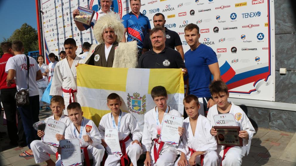 Ставропольские рукопашники выиграли турнир в Анапе