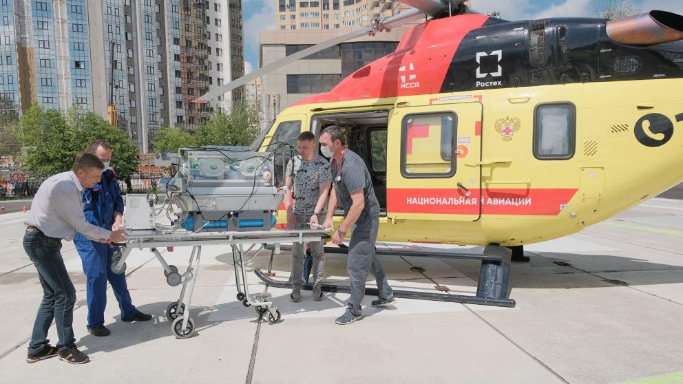 Ставропольская санавиация продолжает спасать жизни