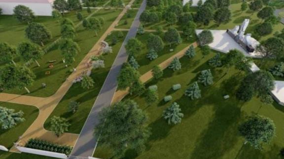 В селе Апанасенковского округа Ставрополья благоустраивают парковую зону