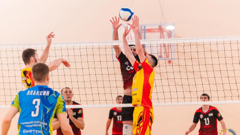 Ставропольские волейболисты удачно съездили в Краснодар 