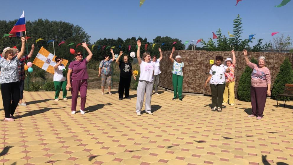 В Курском округе прошли спортивные соревнования для людей старшего поколения