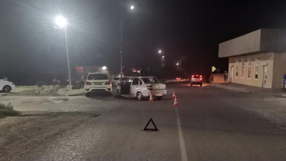 В Благодарном при столкновении трёх автомобилей пострадал ребёнок