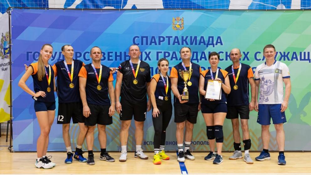 Минсоцзащиты Ставрополья одержало победу в Спартакиаде