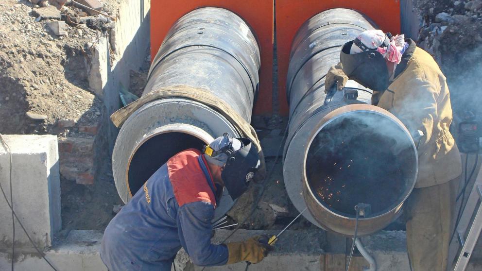 Участок тепловой магистрали заменили в Невинномысске