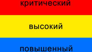 Уровни террористической опасности: синий, желтый, красный - как себя вести