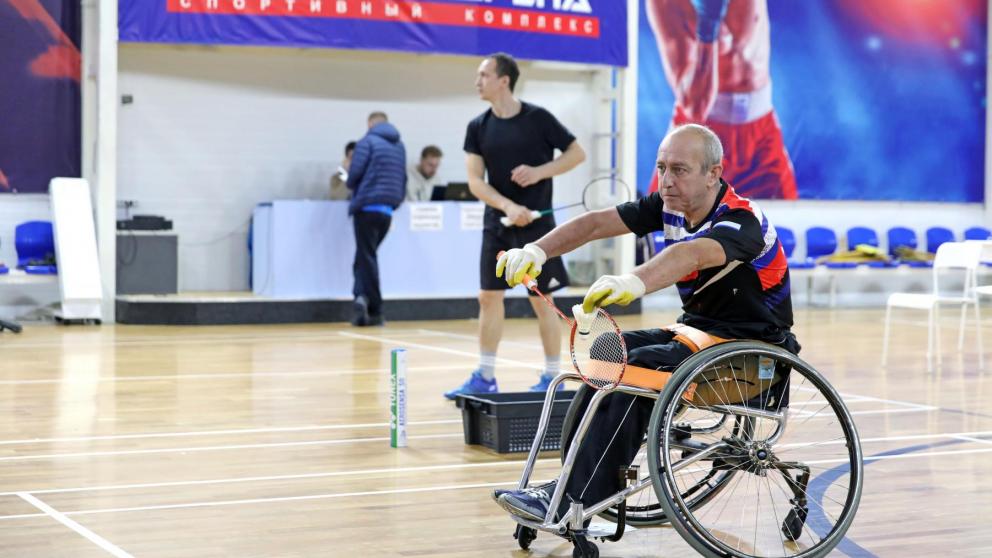 На Ставрополье проходят соревнования по парабадминтону