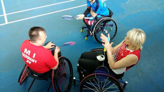Ставропольские бадминтонисты-инвалиды тренировались в составе сборной России