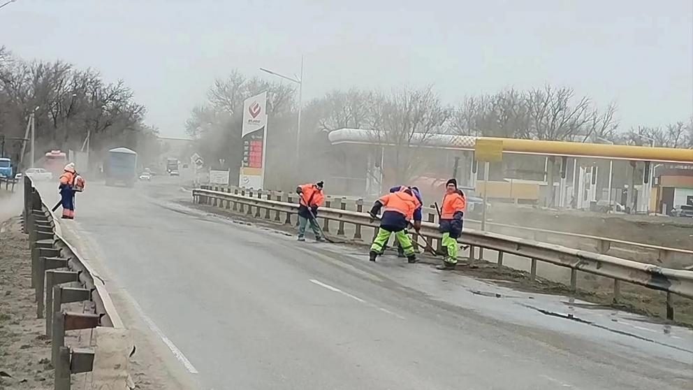 На Ставрополье восстанавливают дорожное покрытие