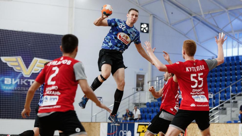 Гандболисты ставропольского «Виктора» потерпели обидное, но обнадёживающее поражение в Астрахани