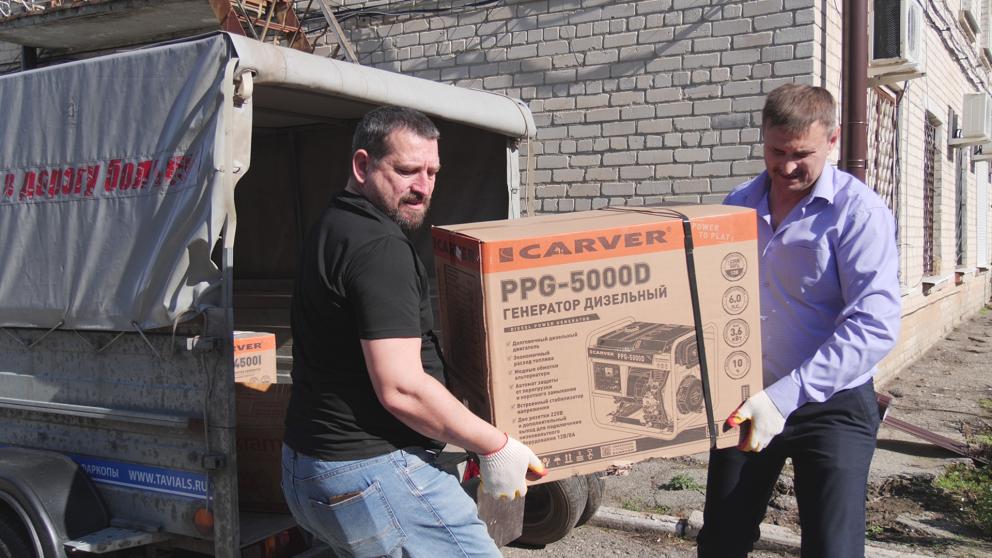 Кочубеевский округ отправил в зону СВО высокотехнологичный гуманитарный груз