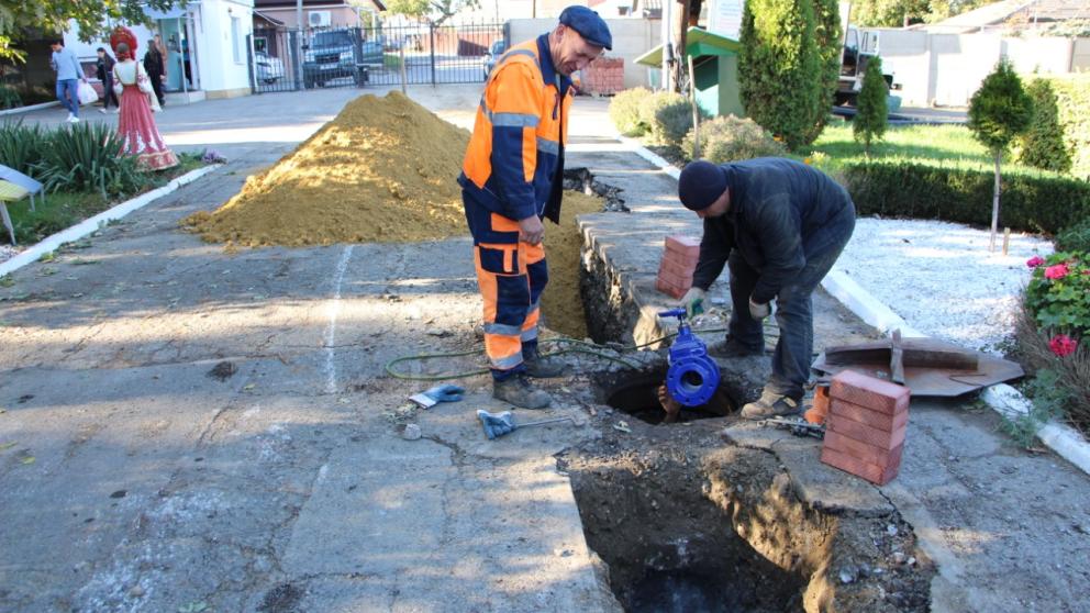 В Ставрополе меняют водовод, ведущий к геронтологическому центру
