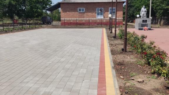 В хуторе Красночервонном на Ставрополье благоустроили парк