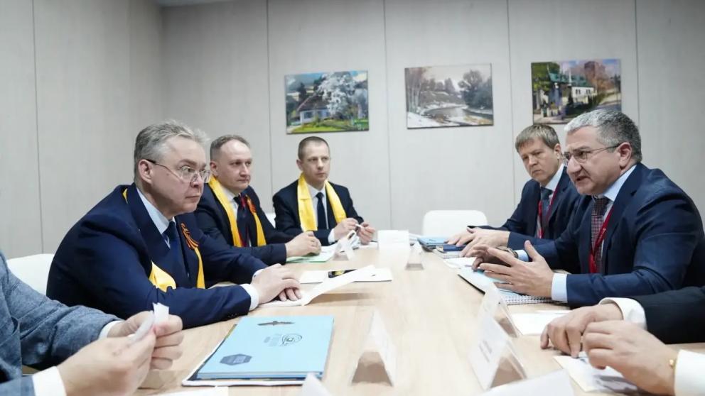 Губернатор Владимиров обсудил с ГК «Дамате» развитие агропрома и туризма на Ставрополье