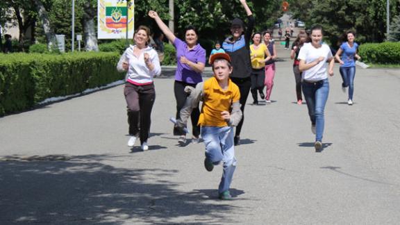 Марафон «Беги за мной» прошел в Кочубеевском районе