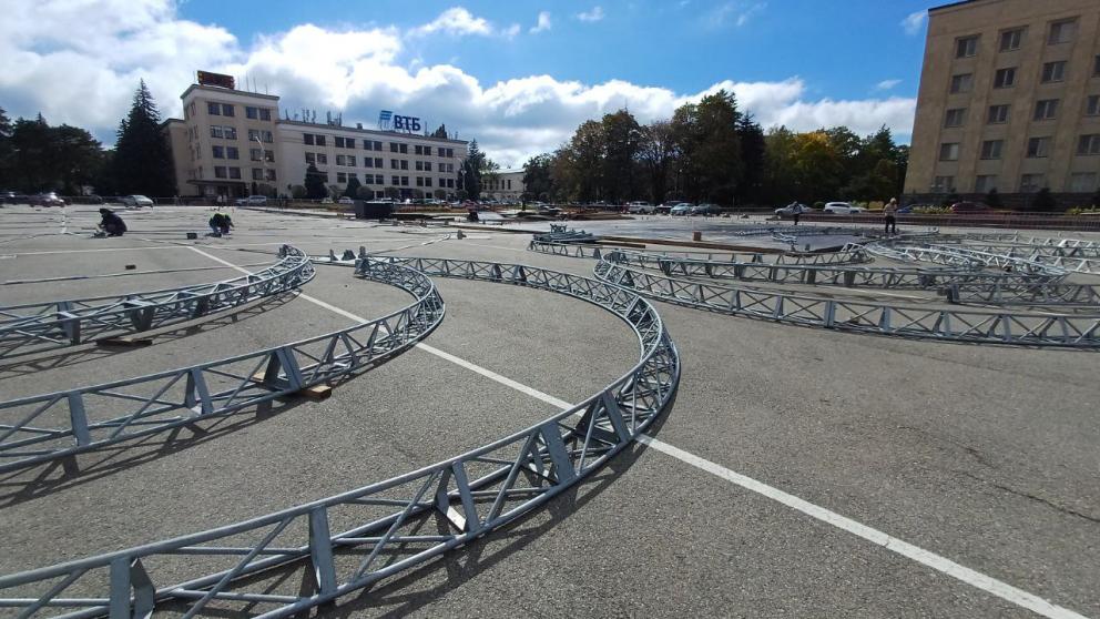 Ледовый каток «В сердце города» в Ставрополе откроется в ноябре