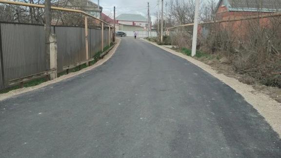 В Георгиевском округе Ставрополья завершён ремонт дороги в станице Незлобной