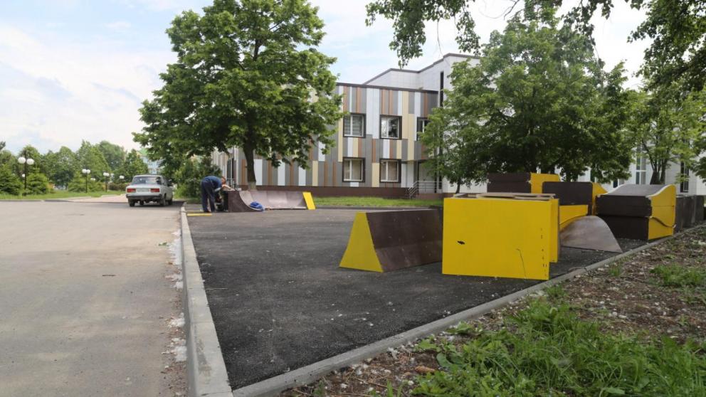 На Ставрополье строят большую скейт-площадку