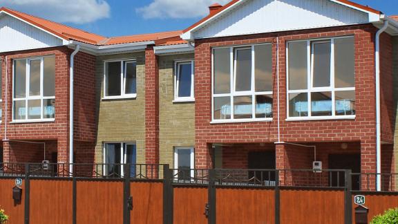 В «Гармонии» открыты продажи четырёхквартирных таунхаусов