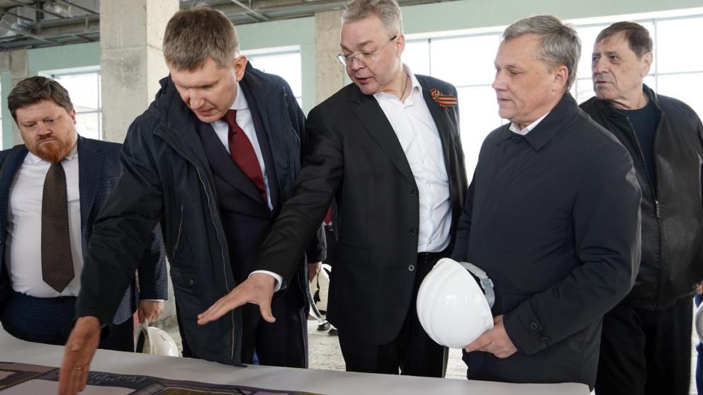 Министр экономического развития РФ осмотрел строящиеся объекты туристической инфраструктуры в Пятигорске