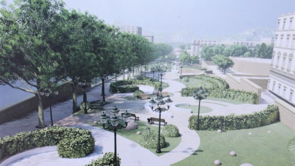 Новый сквер в Кисловодске продлит пешеходную зону