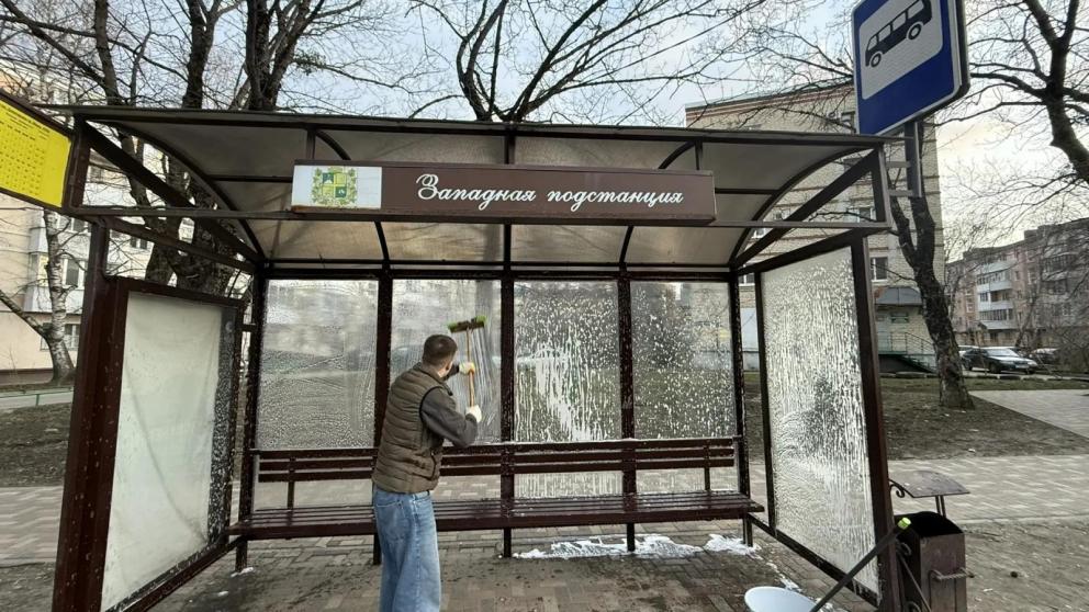 В Ставрополе около 450 остановочных павильонов приведут в порядок весной