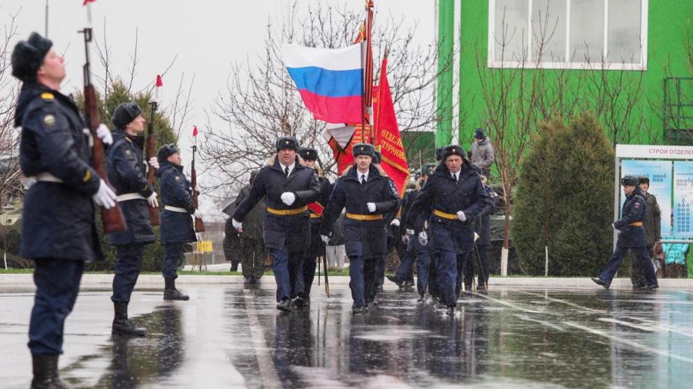 Ставропольскому Гвардейскому десантно-штурмовому Кавказскому казачьему полку исполнилось 45 лет