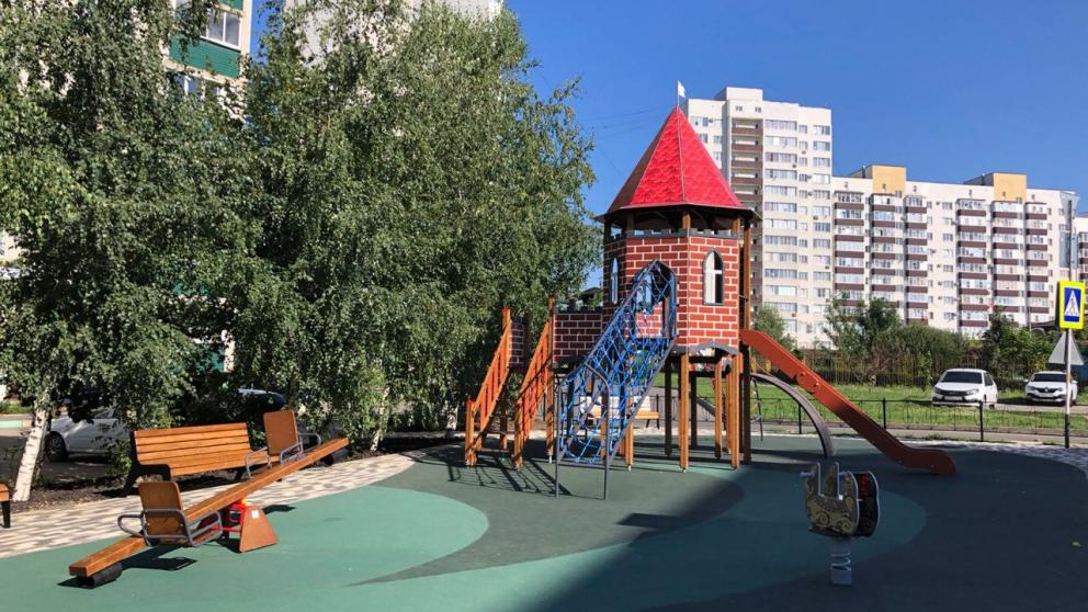 В Ставрополе завершили благоустройство внутриквартальной территории