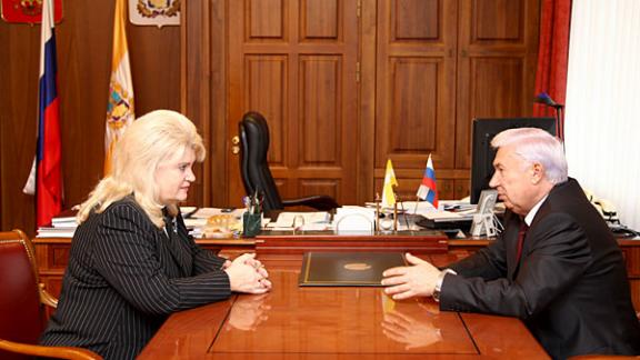 О господдержке «социалки» и АПК говорили Надежда Герасимова и Виталий Коваленко