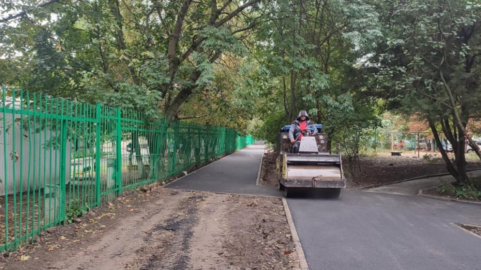 В Ставрополе завершается ремонт тротуаров