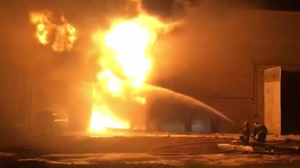 Пожар на Невинномысском Азоте потушен