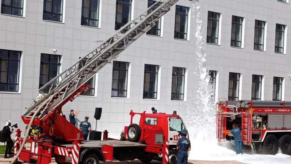 Школа № 47 в Ставрополе начала учебный год с масштабных учений