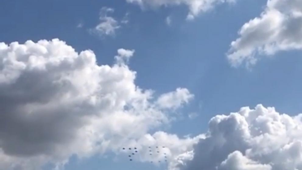 На Ставрополье приступили к репетиции авиапарада ко Дню Победы