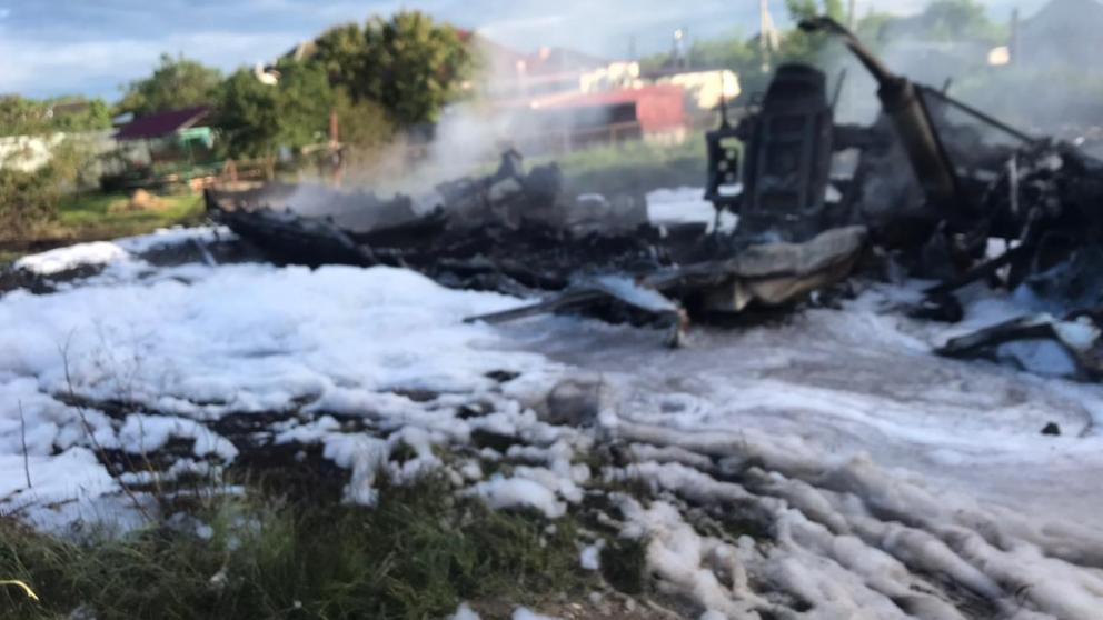 На Ставрополье на дороге Пятигорск – Георгиевск загорелся бензовоз