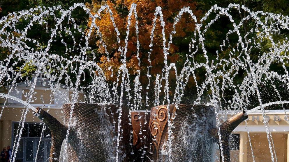 В Железноводске запустили 25 фонтанов