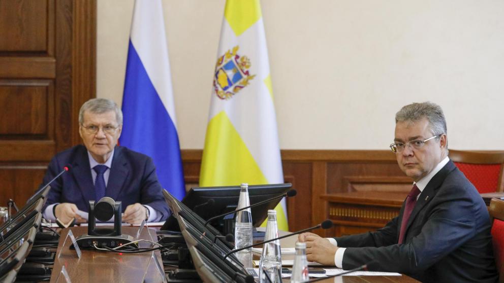 Полномочный представитель Президента РФ в СКФО Юрий Чайка совершил рабочую поездку в Ставрополь