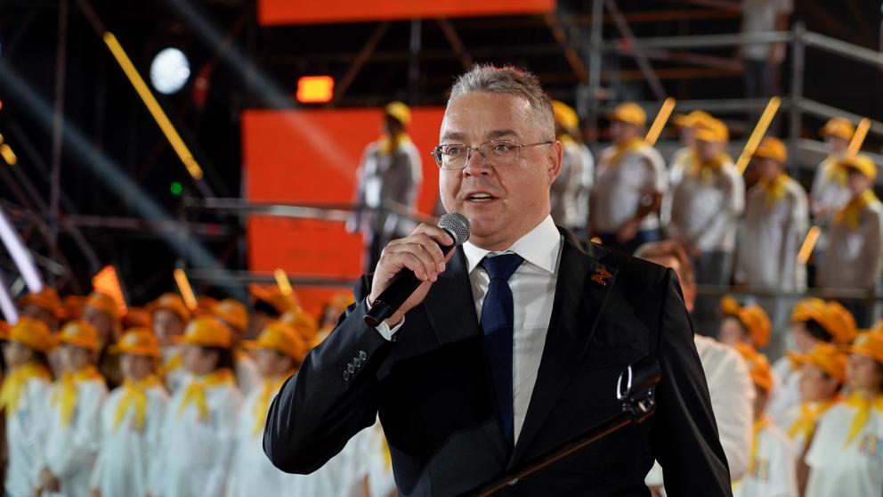 Глава Ставрополья принял участие в открытии первого всероссийского фестиваля работающей молодёжи