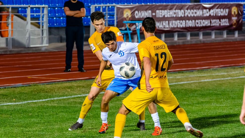 Ставропольские динамовцы вновь победили в Краснодаре