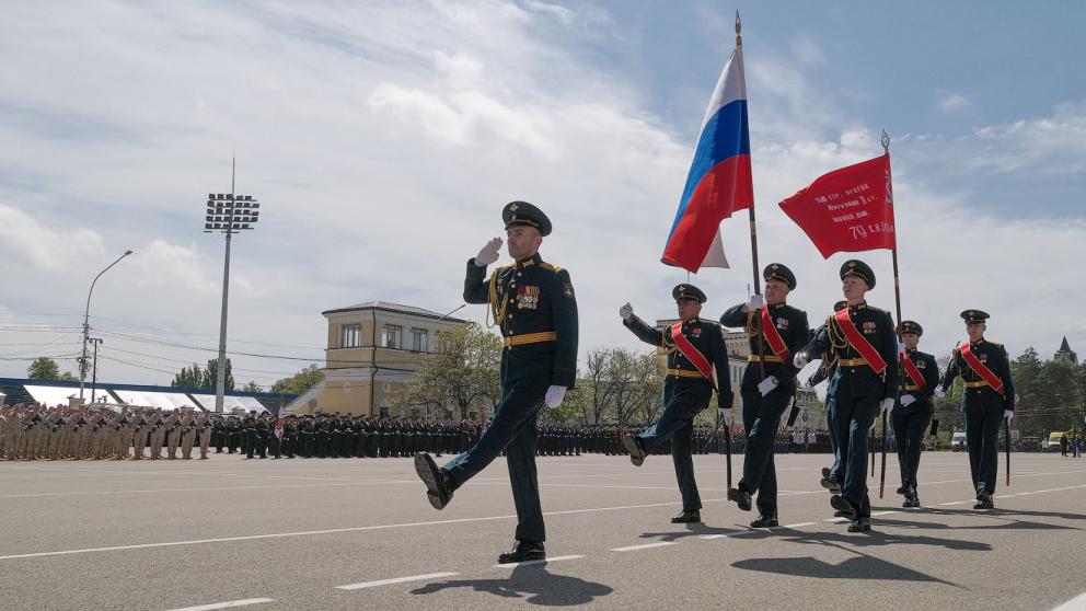 Губернатор Ставрополья обратился к участникам парада Победы
