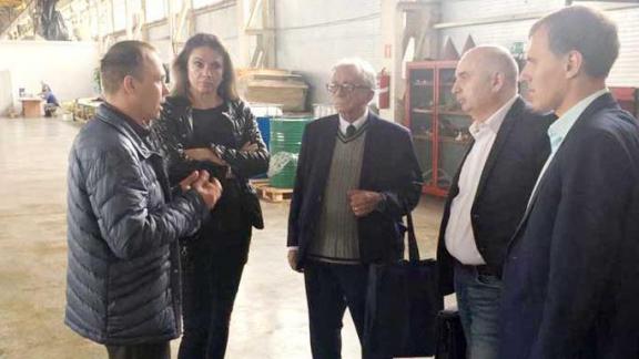 Итальянские бизнесмены посетили региональный индустриальный парк в Невинномысске