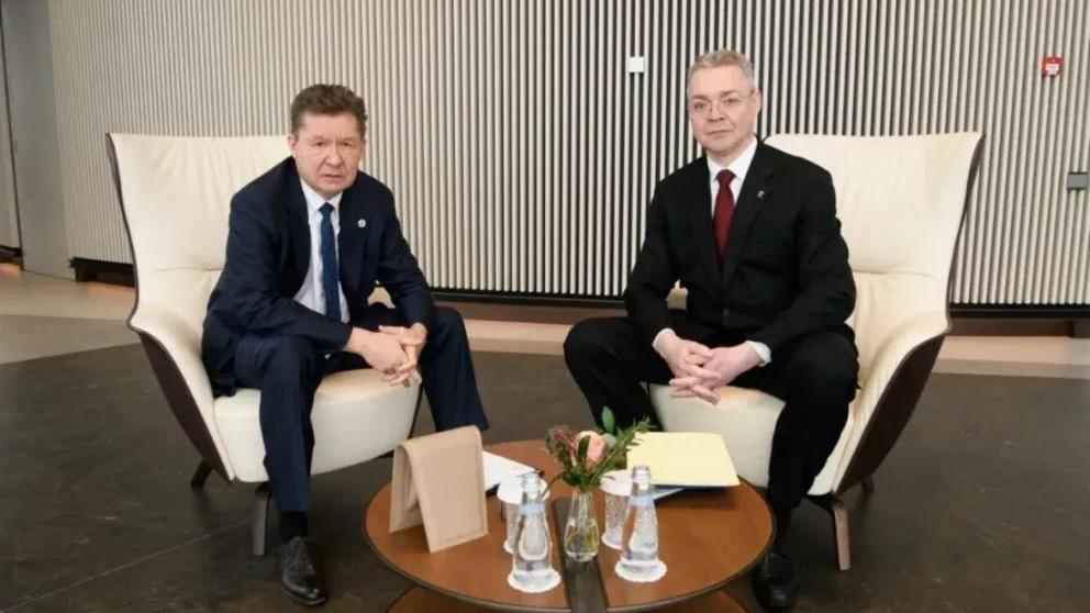 Губернатор Ставрополья встретился с председателем правления ПАО «Газпром»