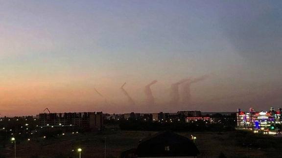 В небе над Минводами горожане увидели следы Демогоргона