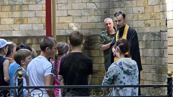 Лекцию о солдатах войны 1812 года прочитал «К-детям» священник Дмитрий