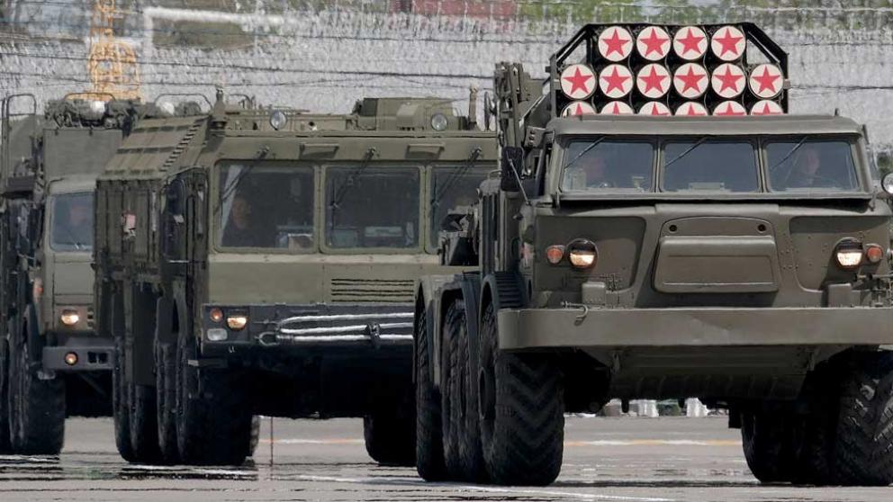 В Ставрополе проводят репетиции парада Победы, соблюдая меры безопасности